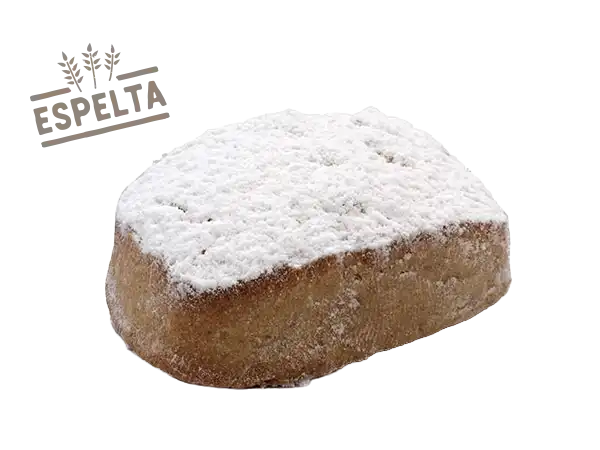 Imagen de polvorón de espelta La Fortaleza