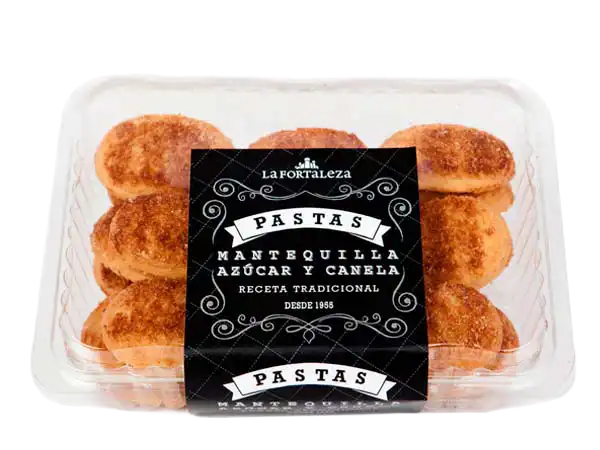 pastas mantequilla canela