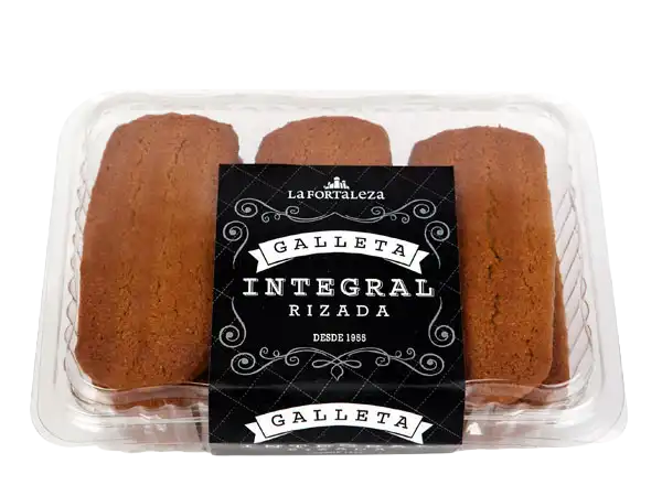 galleta integral rizada