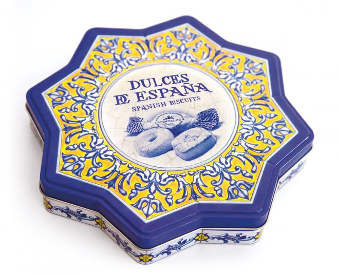 Lata de surtidos de dulces La Fortaleza