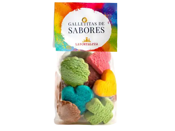 Galletitas sabores de colores